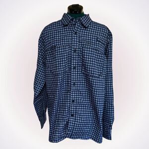 Red Hook Lure Plaid Button-Down Shirt | Sz M